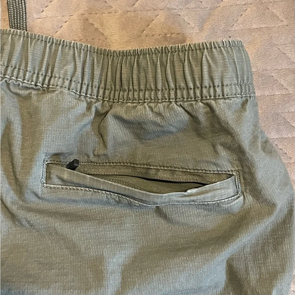 Bylt drawstring pants mens size large green‎ pre-owned condition